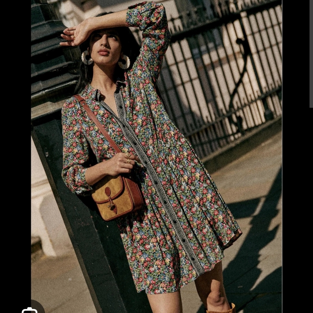 Sezane Leana Dress- California Print